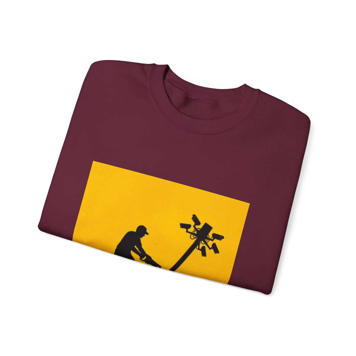 Surveillance Sabotage Tee - Crewneck Sweatshirt