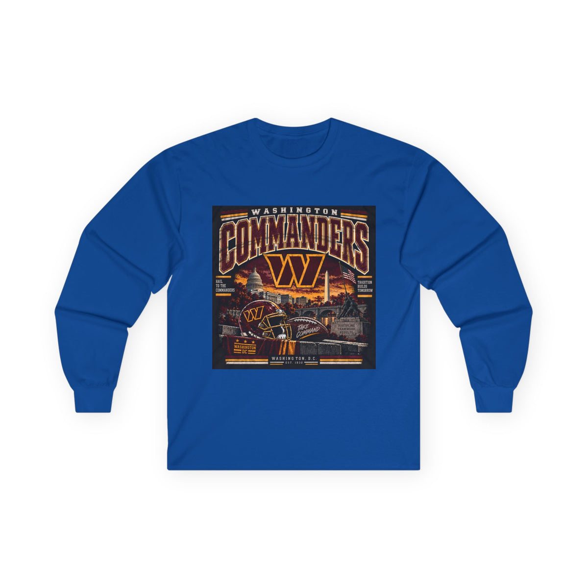 Washington Commanders Pride - Unisex Ultra Cotton Long Sleeve Tee