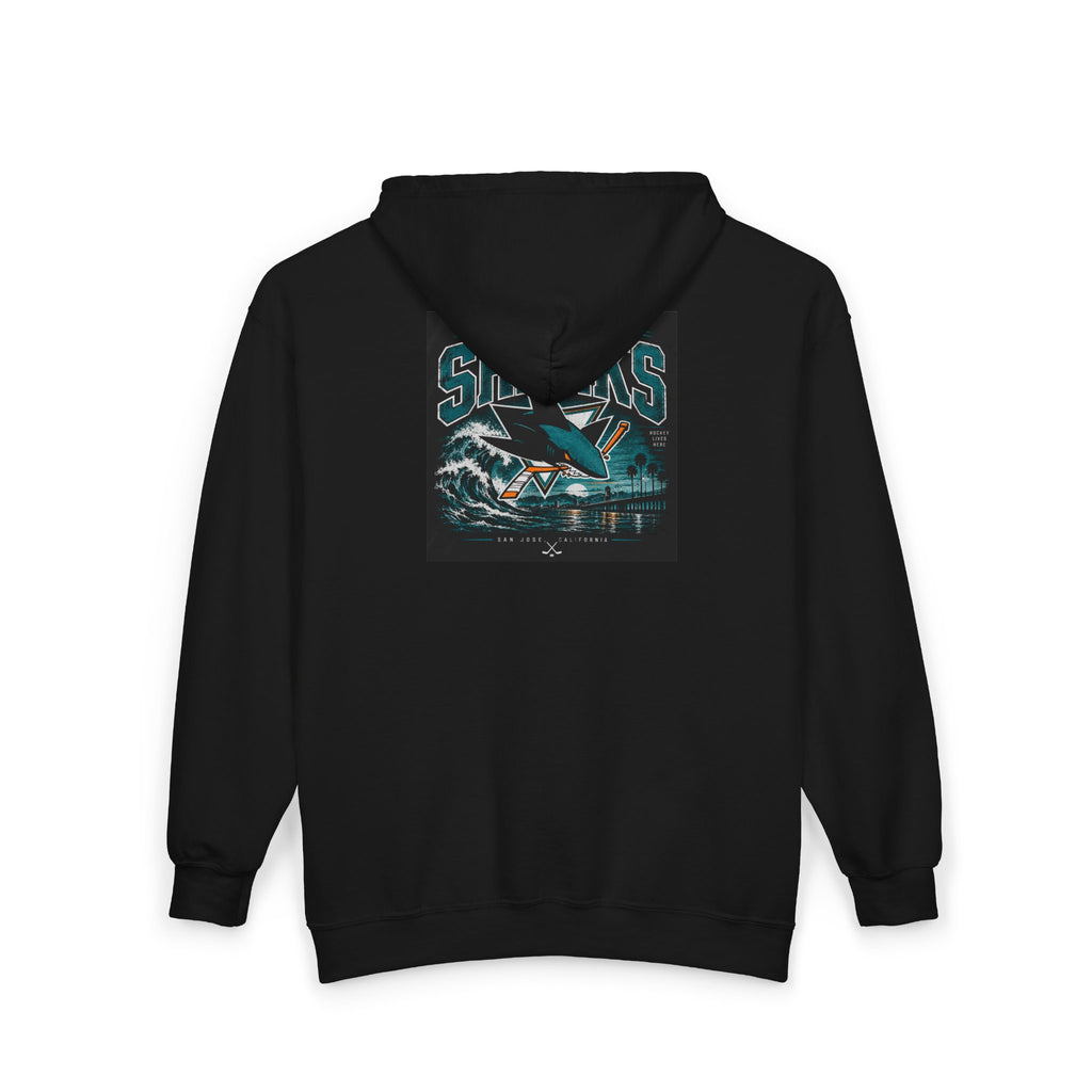 San Jose Sharks - Full-Zip Hooded Sweatshirt