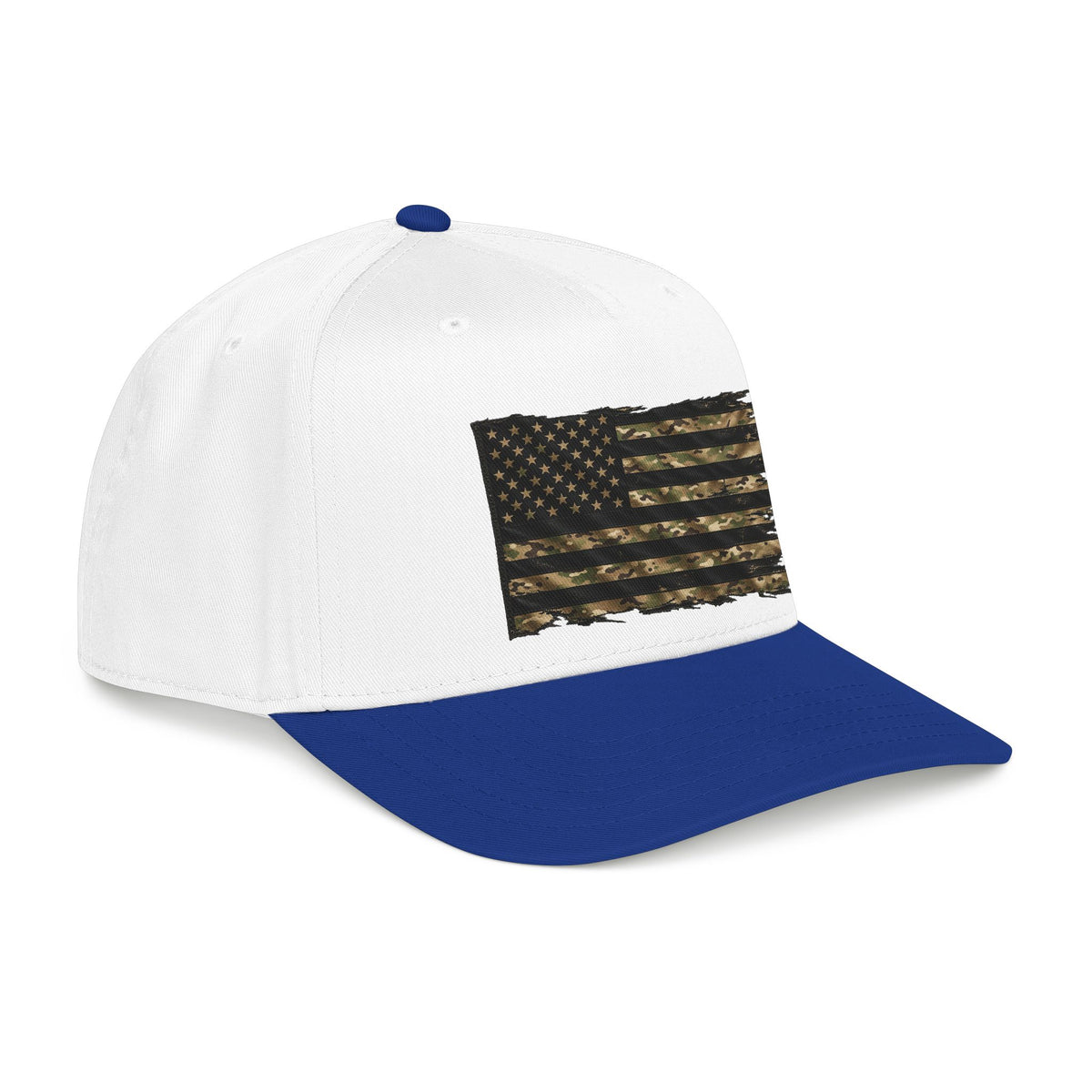 Black and Multicam American Flag - OTTO Baseball Hat
