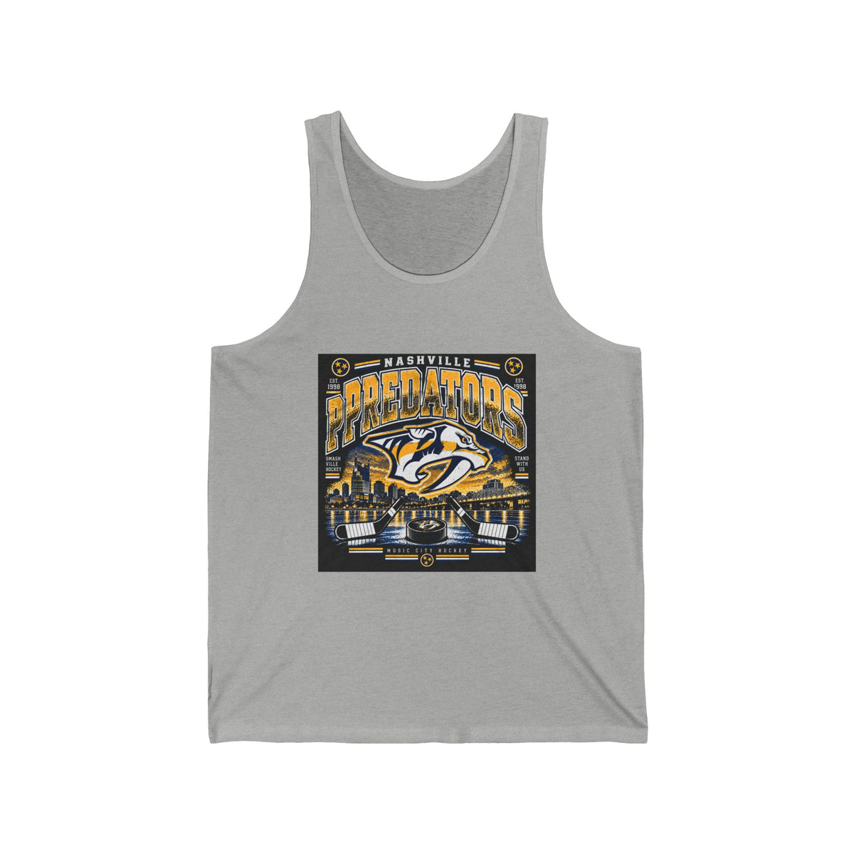 Nashville Predators Music City - Athletic Tank