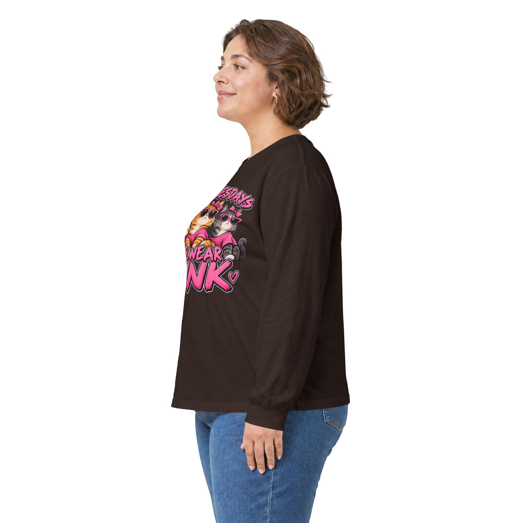 On Wednesdays We Wear Pink - Unisex Ultra Cotton Long Sleeve Tee