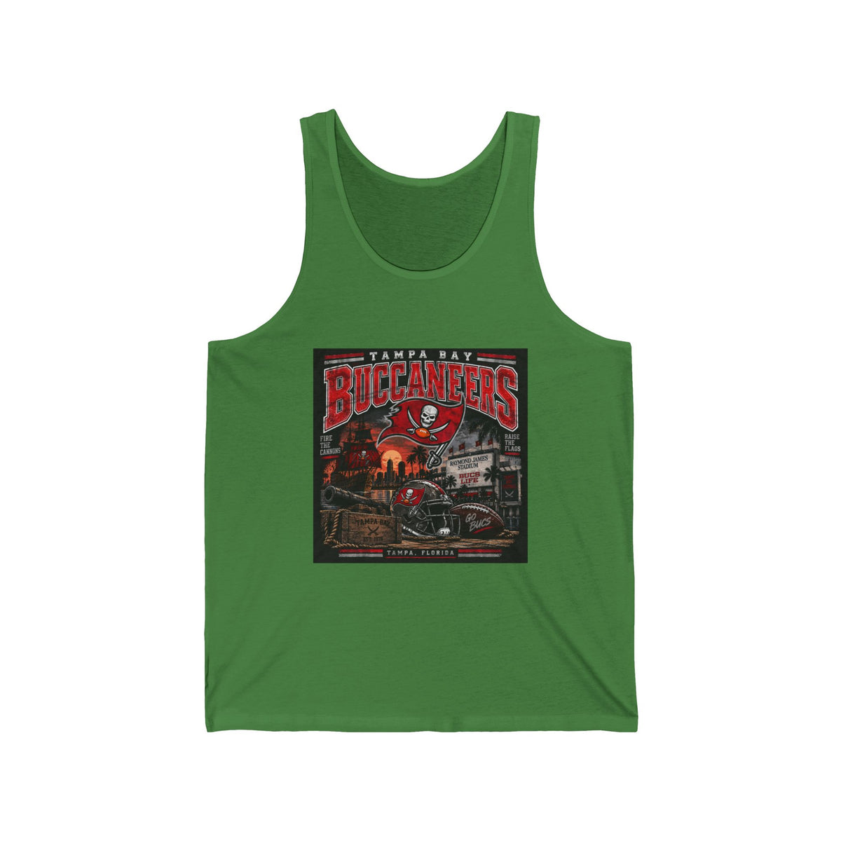 Tampa Bay Buccaneers Pirate Heritage - Athletic Tank