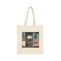 Snoopy Hockey Penalty Box Green - Canvas Tote