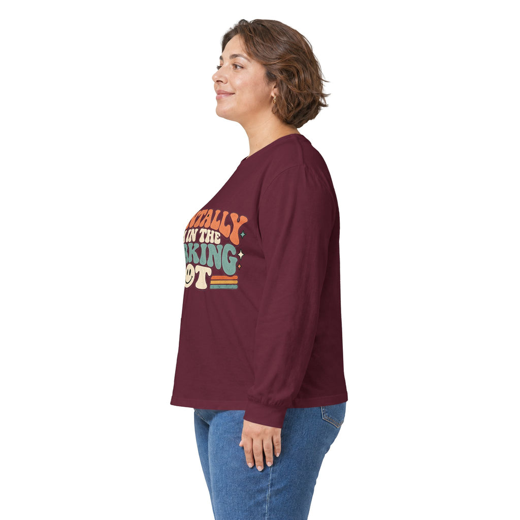 Secretly Plotting Dark Parking - Unisex Ultra Cotton Long Sleeve Tee