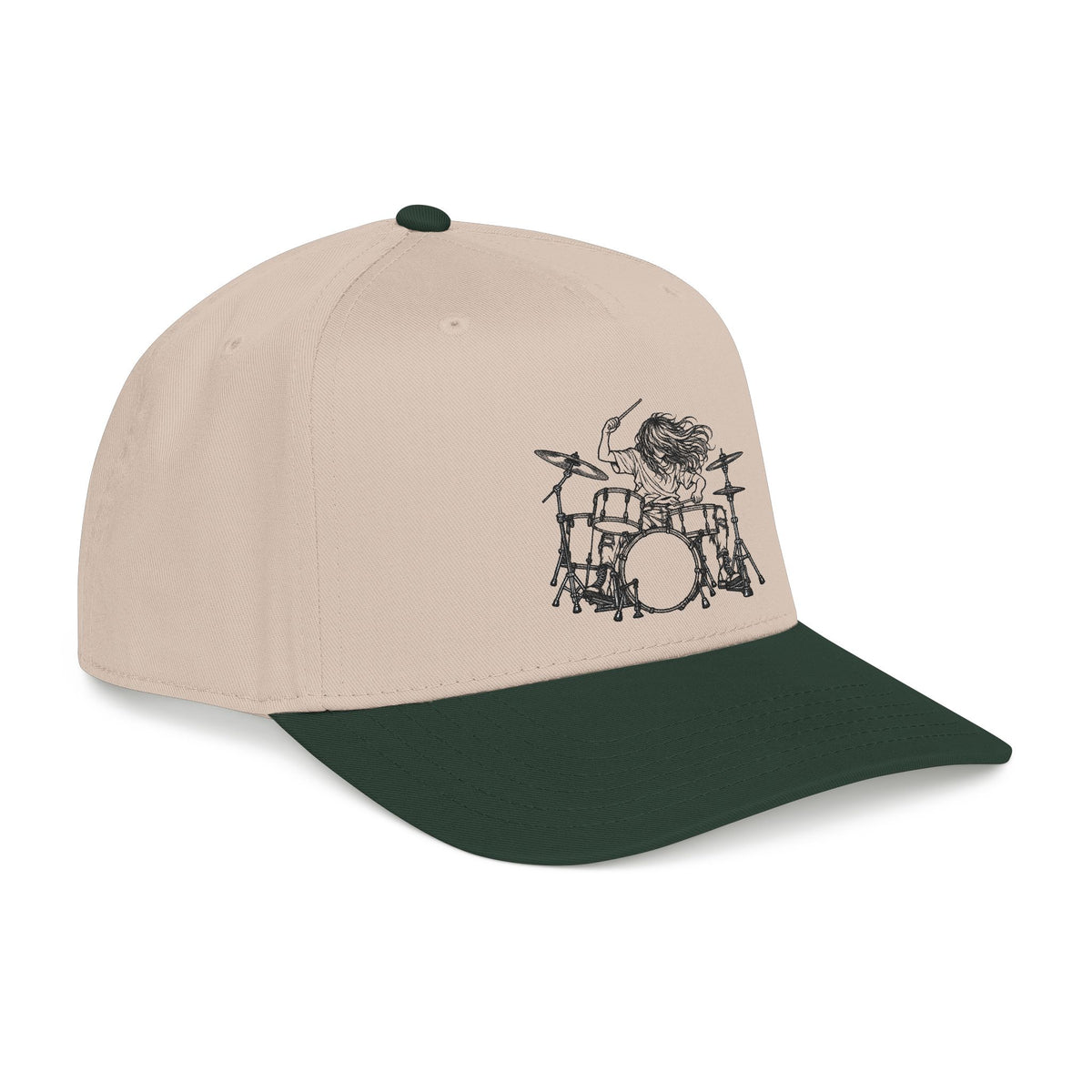 Drummer Sketch - OTTO Baseball Hat