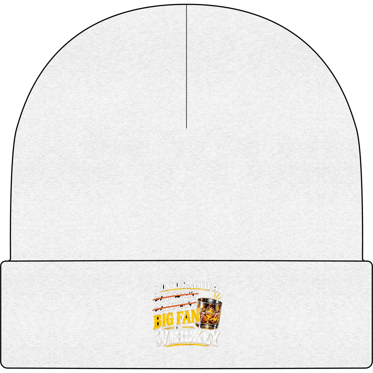 Big Fan of Whiskey - AS Colour 1107 Cuff Beanie