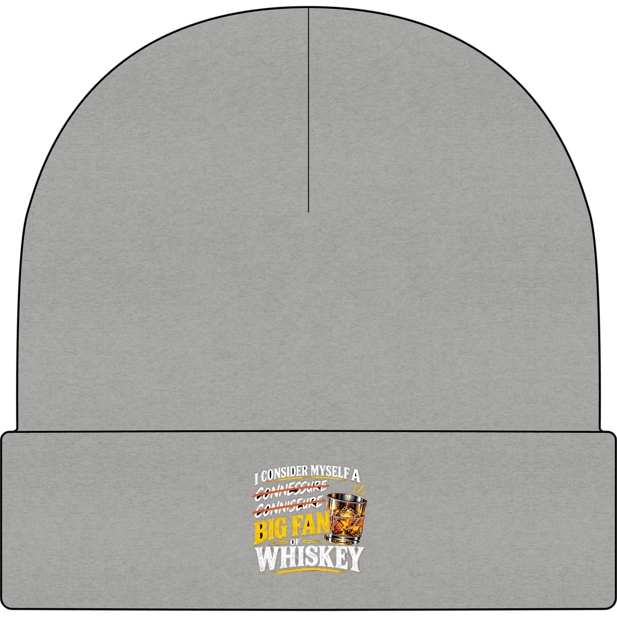 Big Fan of Whiskey - AS Colour 1107 Cuff Beanie