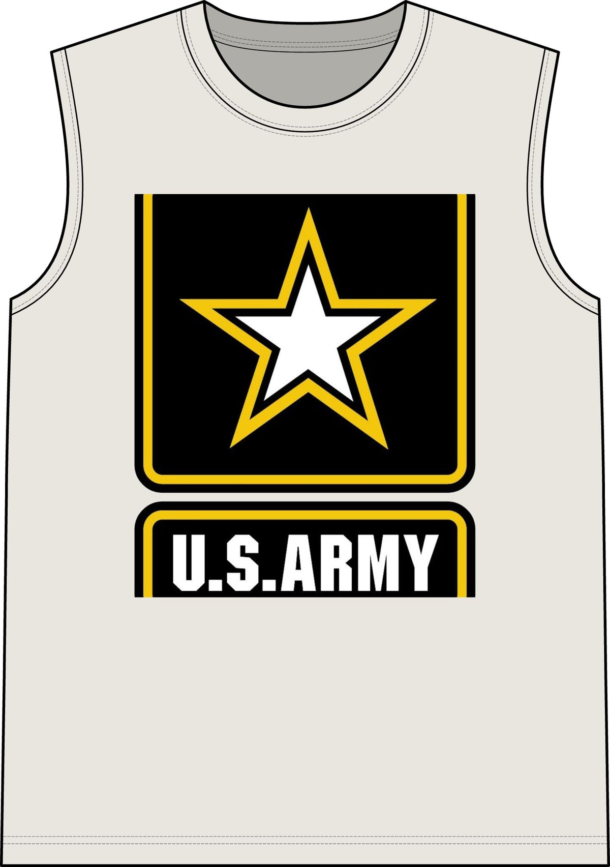 Army Strong Star - Classic Tank