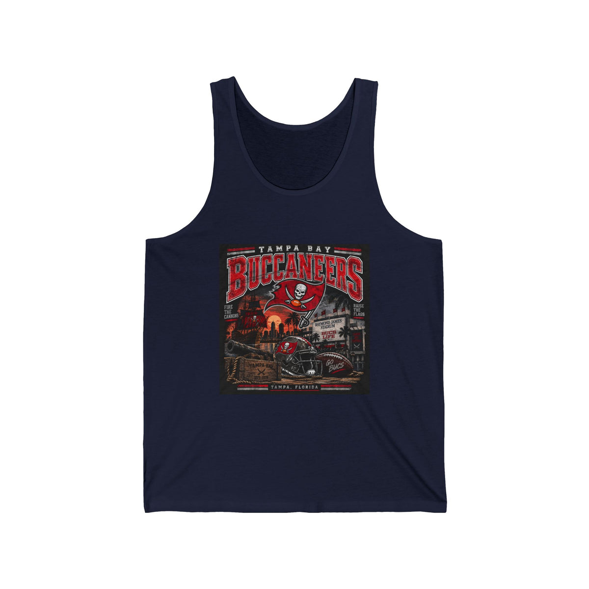 Tampa Bay Buccaneers Pirate Heritage - Athletic Tank