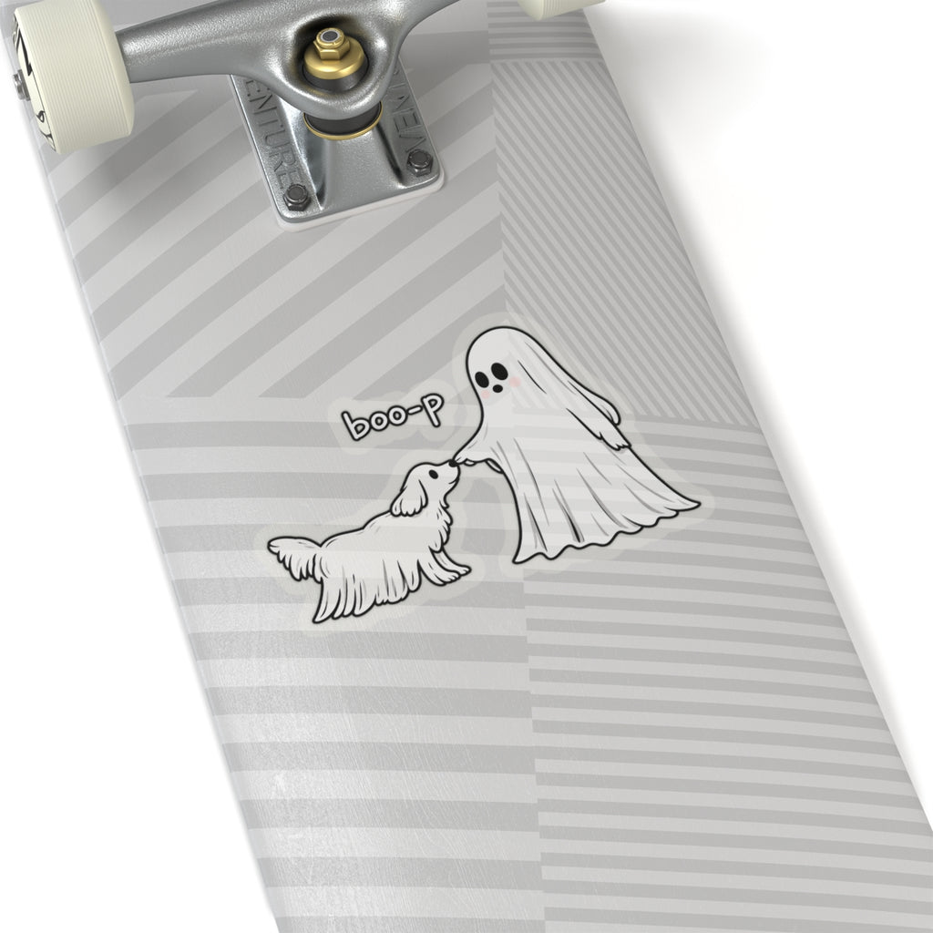 Boo-p Ghost and Dog - Kiss-Cut Sticker