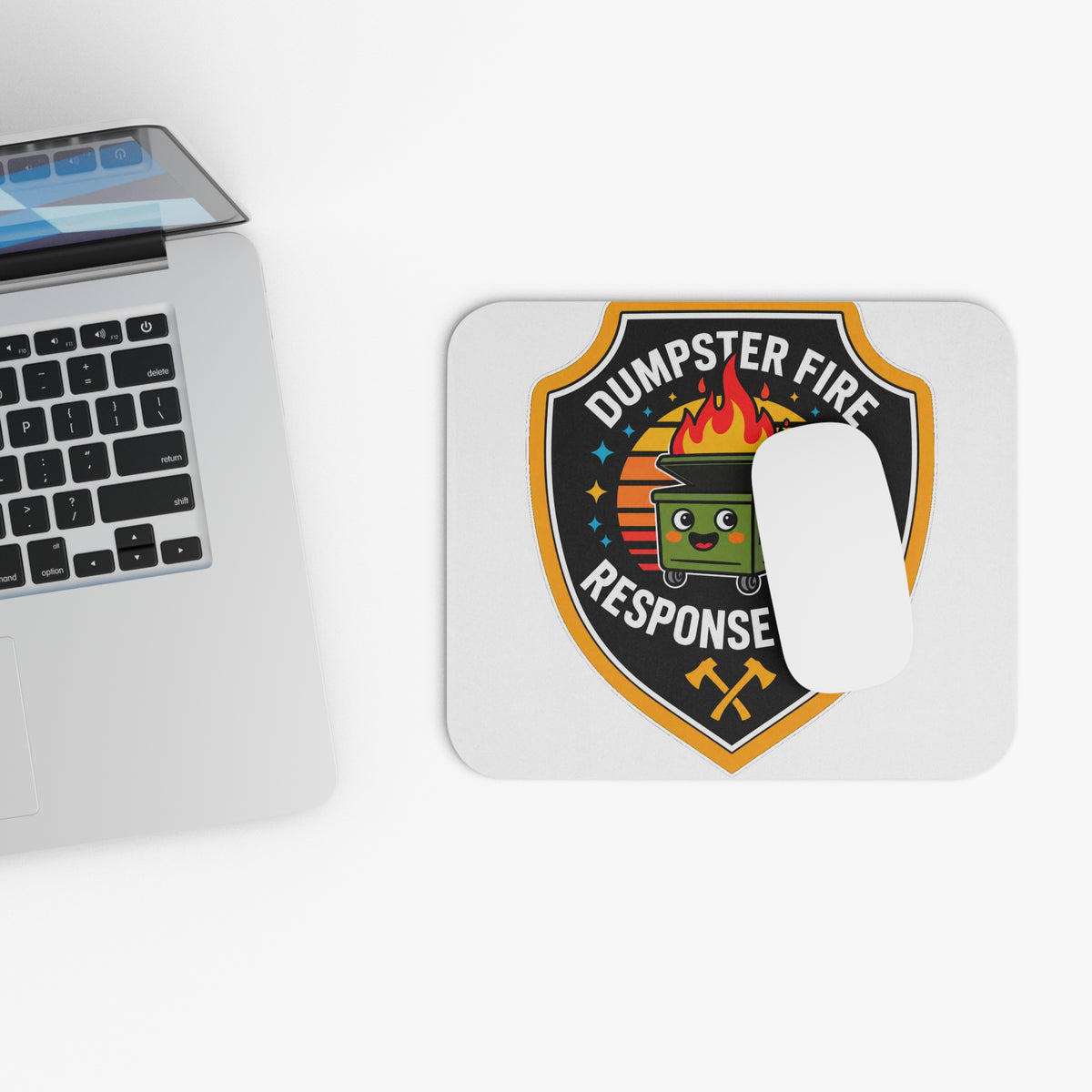 Dumpster Fire Response Team - Mouse Pad