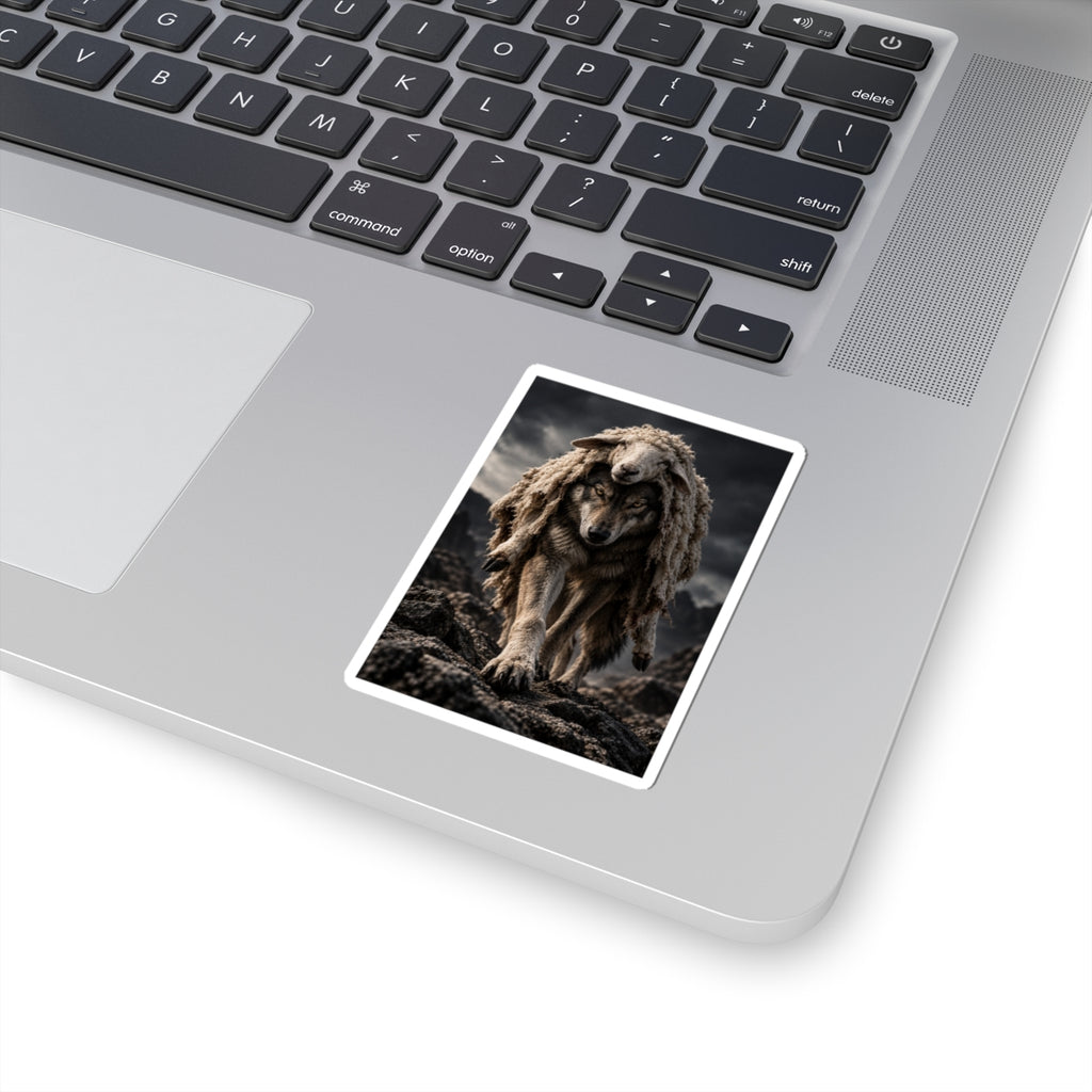 Wolf in Sheep's Clothing - Kiss-Cut Sticker