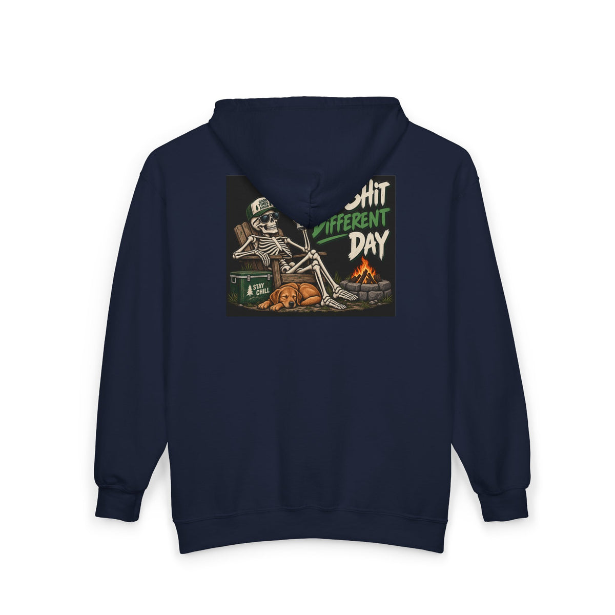 Same Shit Different Day - Full-Zip Hooded Sweatshirt
