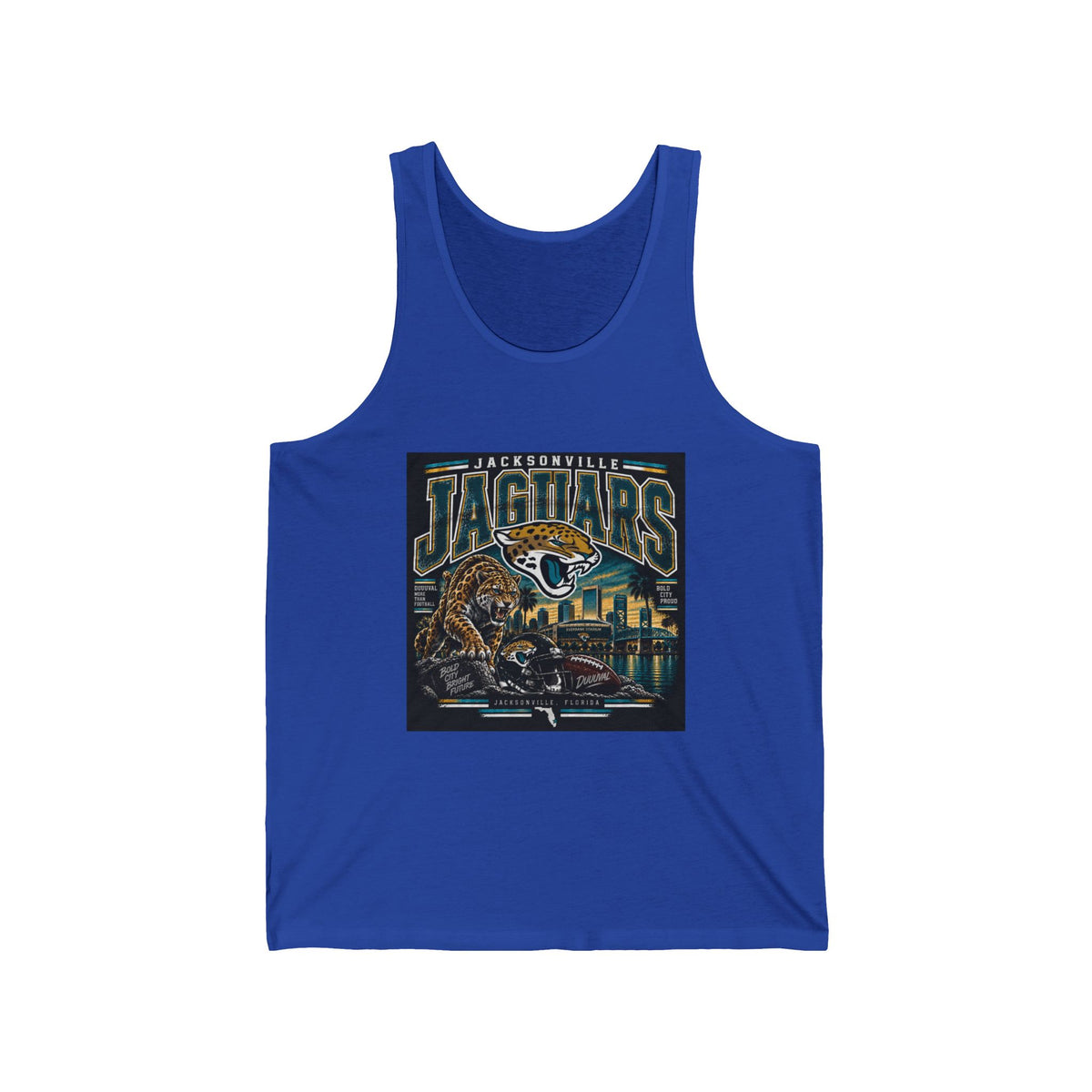 Jacksonville Jaguars Pride - Athletic Tank