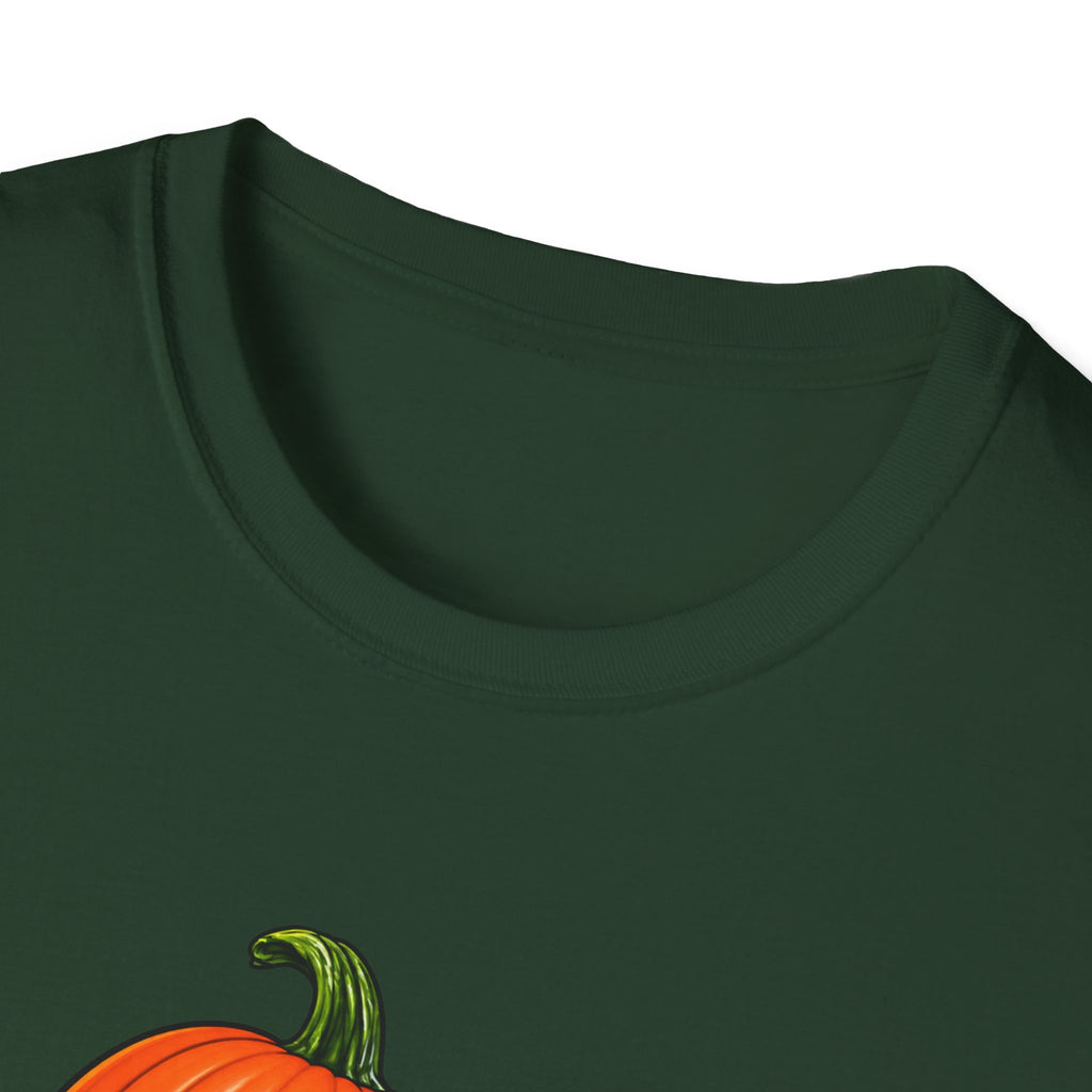 Pumpkin Head Office Cartoon - Classic Tee