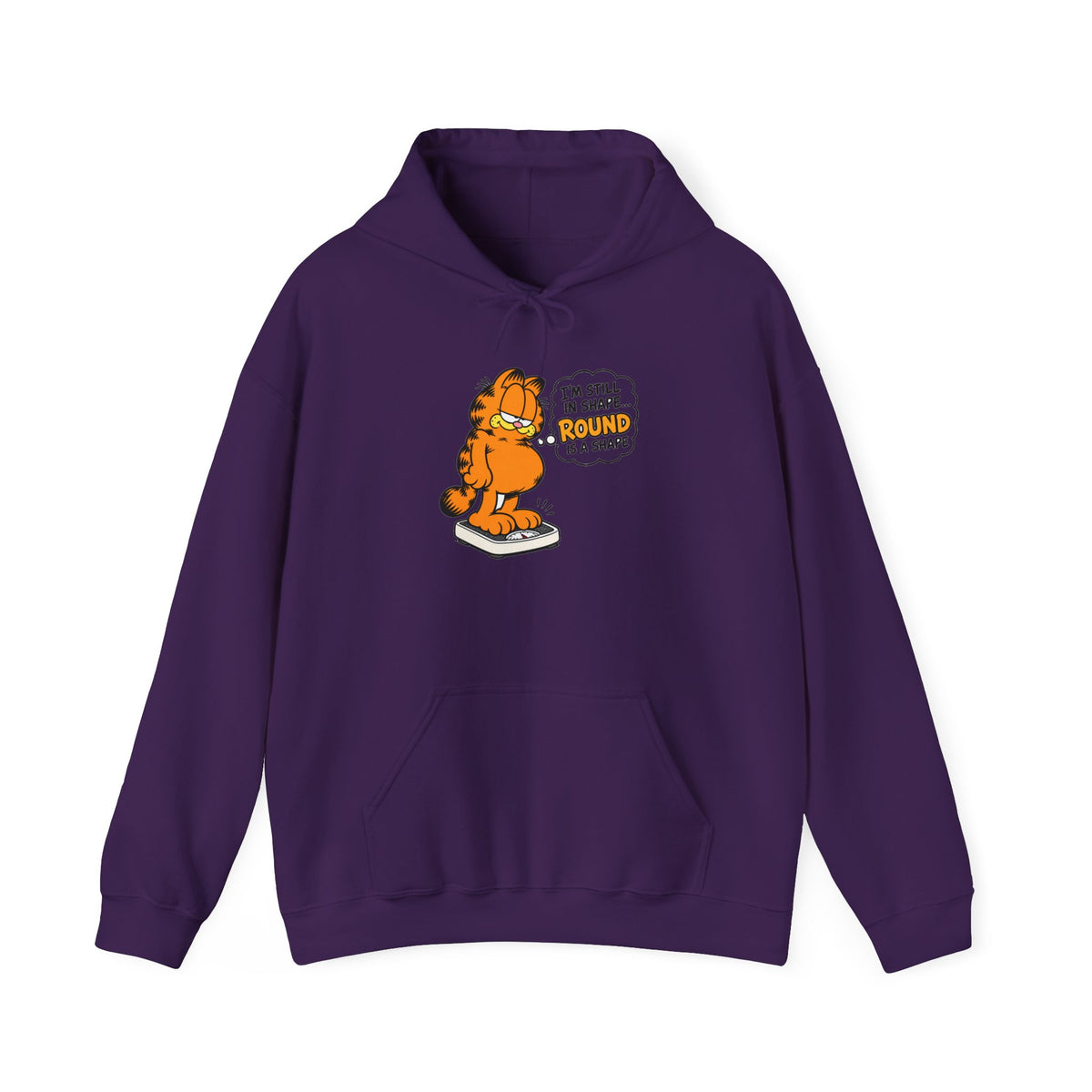 Round Shape Garfield - Hoodie