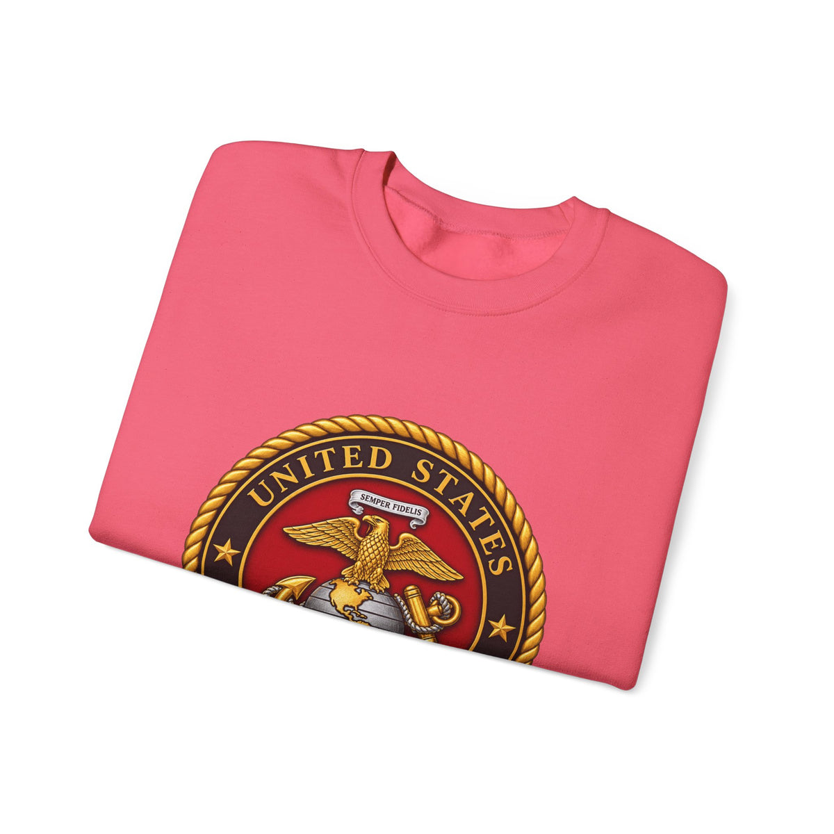 U.S. Marine Corps Emblem - Crewneck Sweatshirt