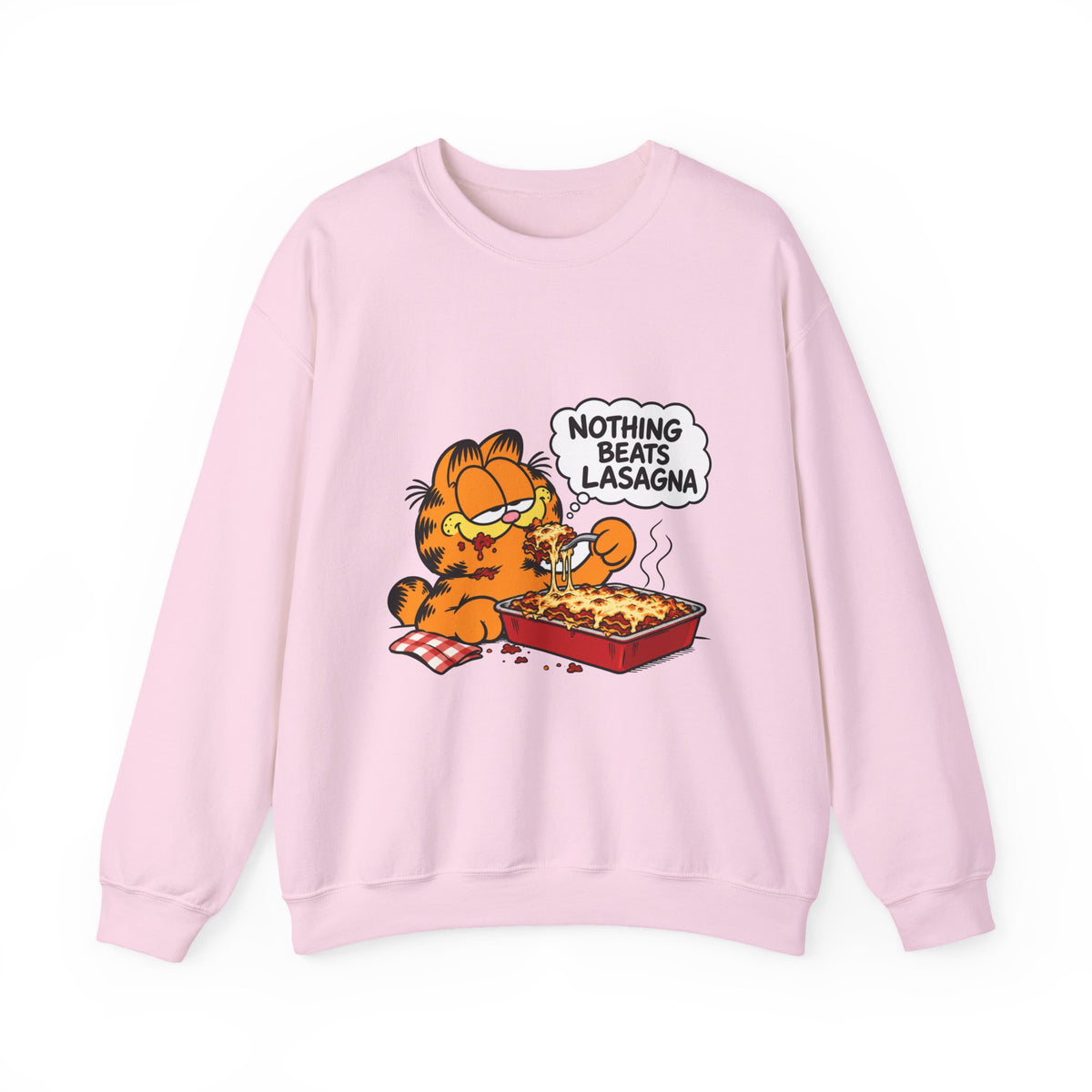 Nothing Beats Lasagna - Crewneck Sweatshirt