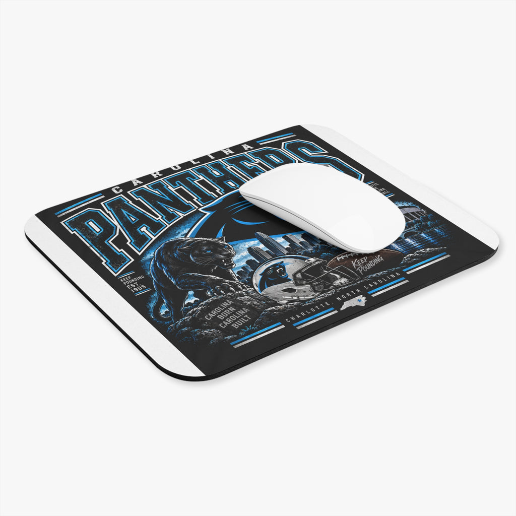 Carolina Panthers Keep Pounding - Mouse Pad