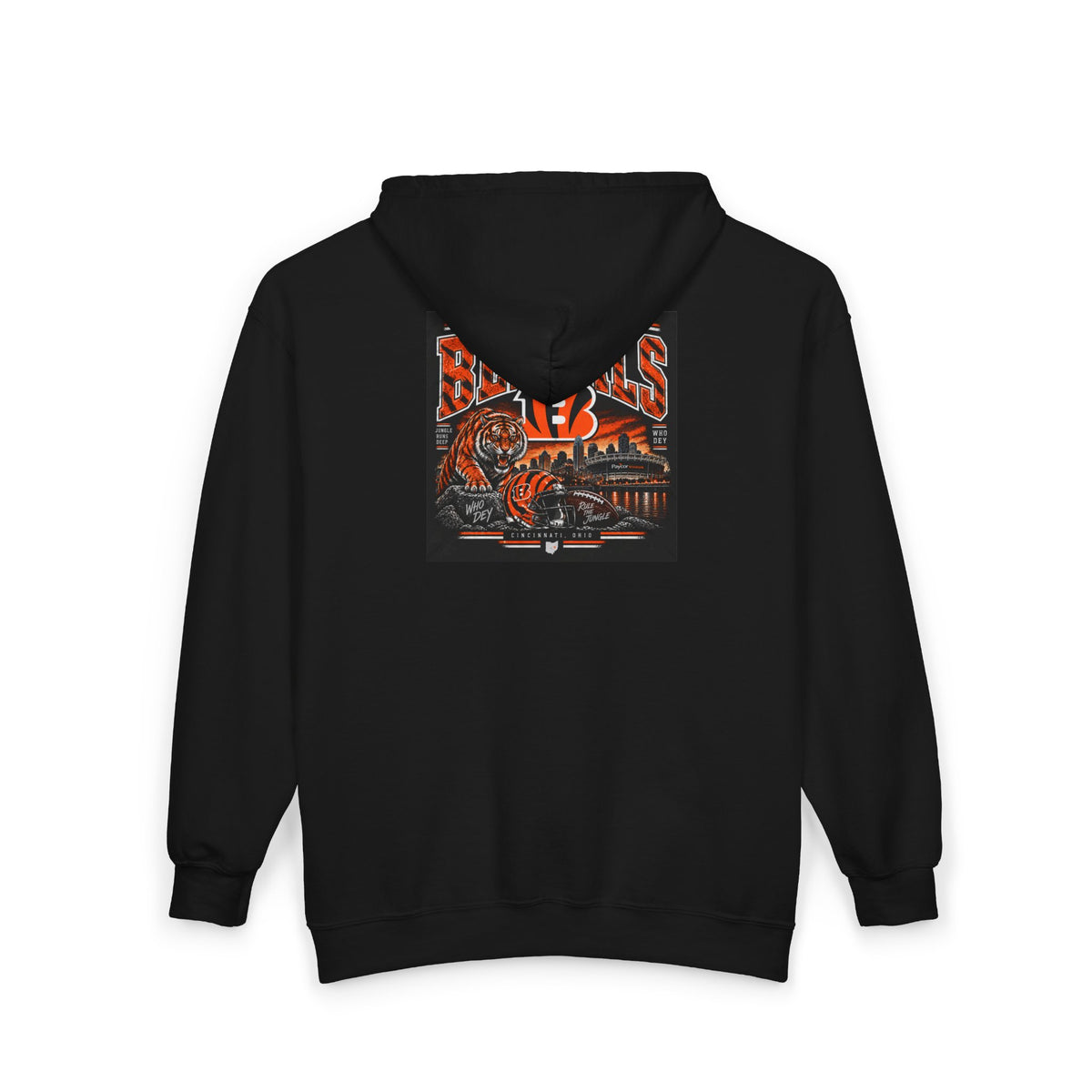 Cincinnati Bengals - Full-Zip Hooded Sweatshirt
