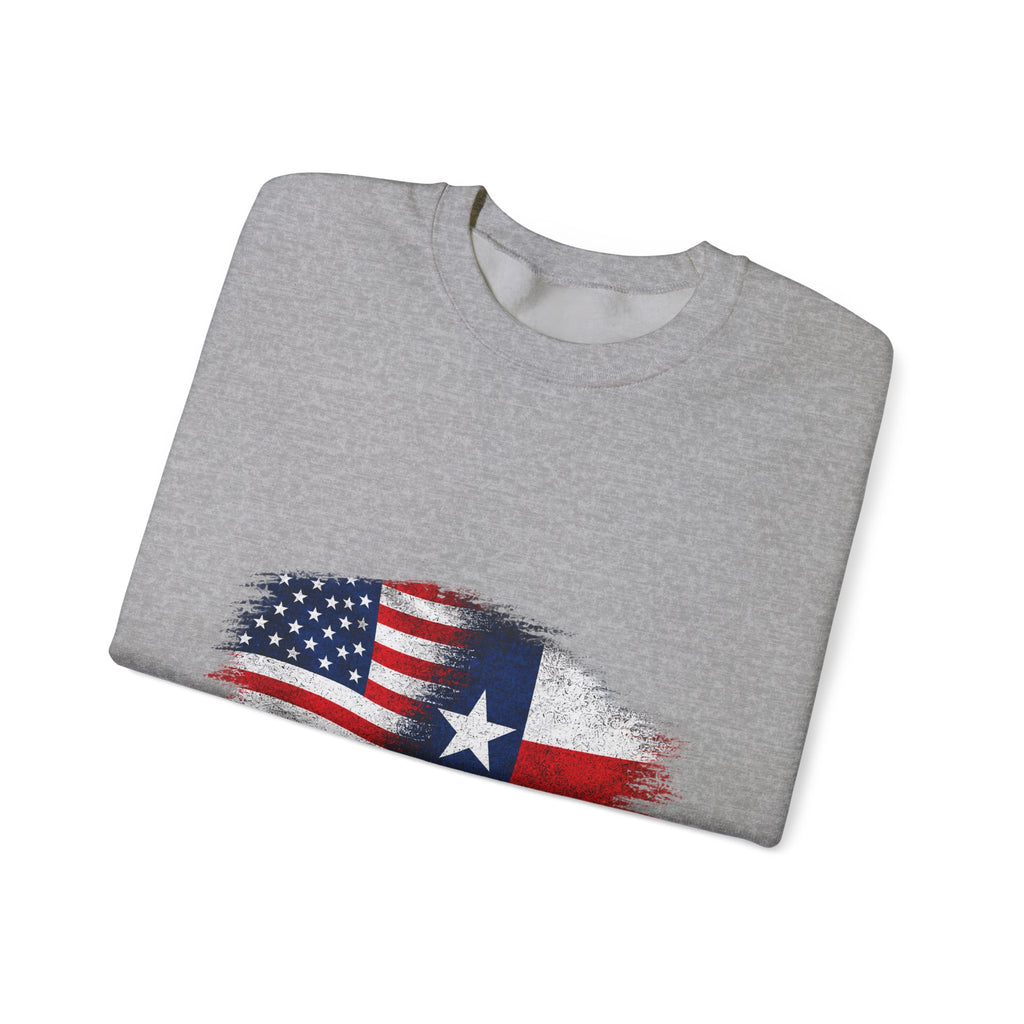 American by Birth, Texan by Choice - Crewneck Sweatshirt