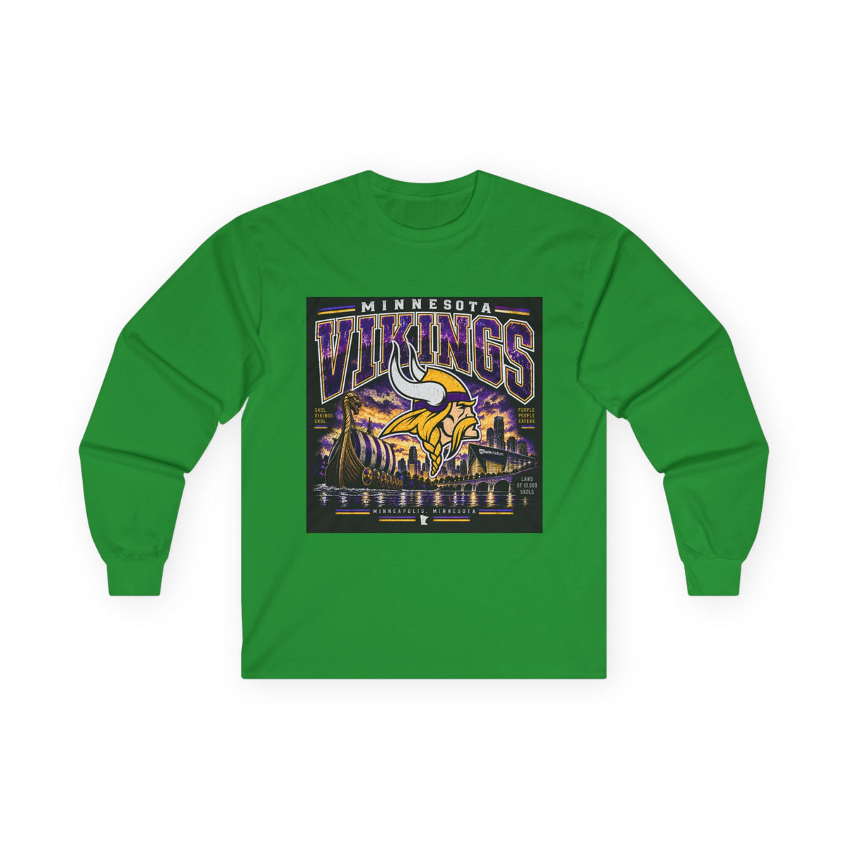 Vikings Legacy Design - Unisex Ultra Cotton Long Sleeve Tee