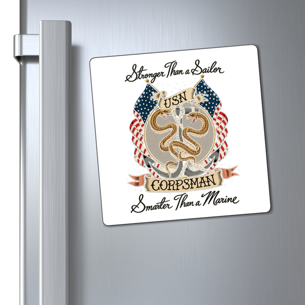 Corpsman Pride Crest - Magnet