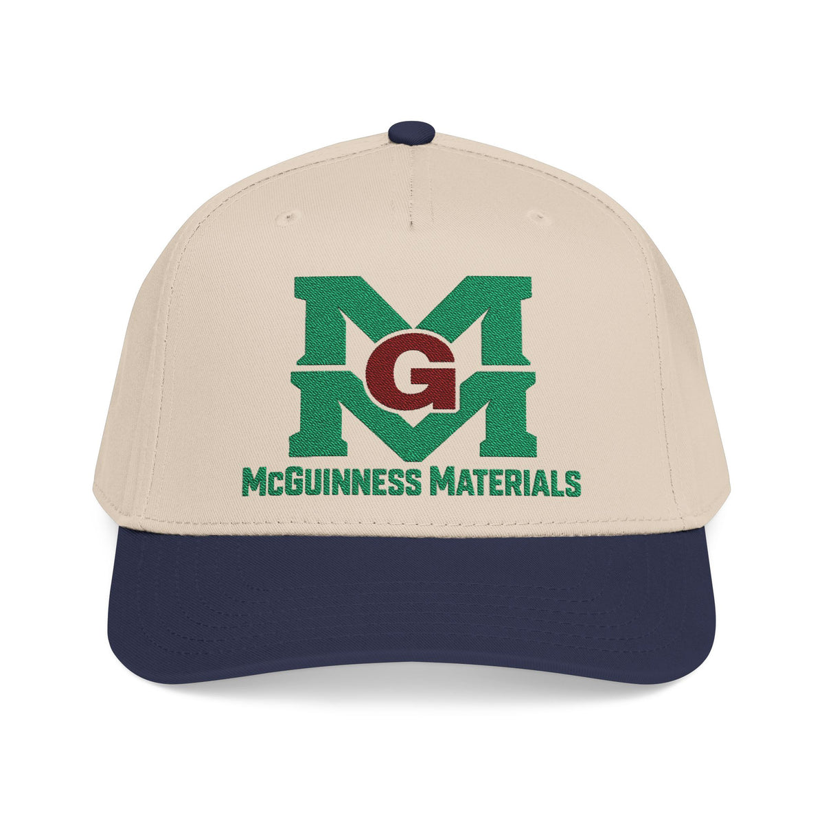 McGuiness Materials Logo - Baseball Hat