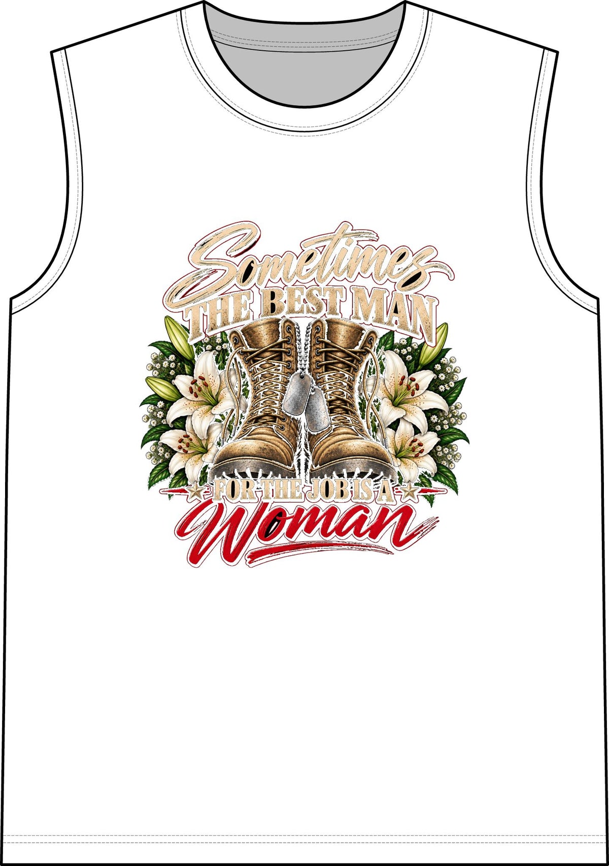 Sometimes Best Man Woman - Classic Tank