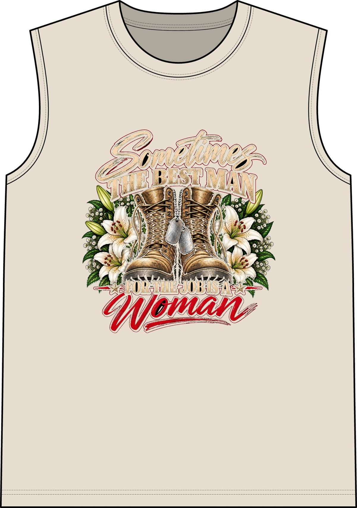 Sometimes Best Man Woman - Classic Tank