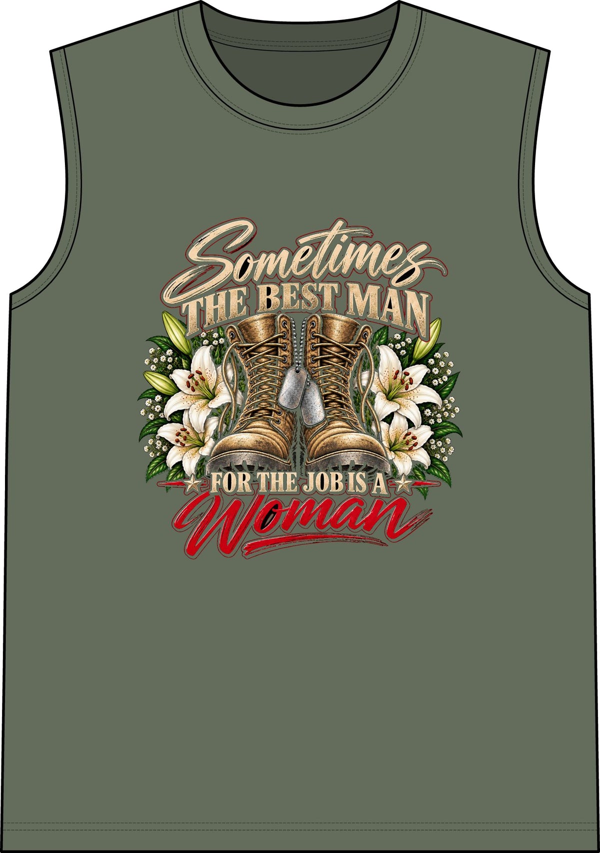 Sometimes Best Man Woman - Classic Tank