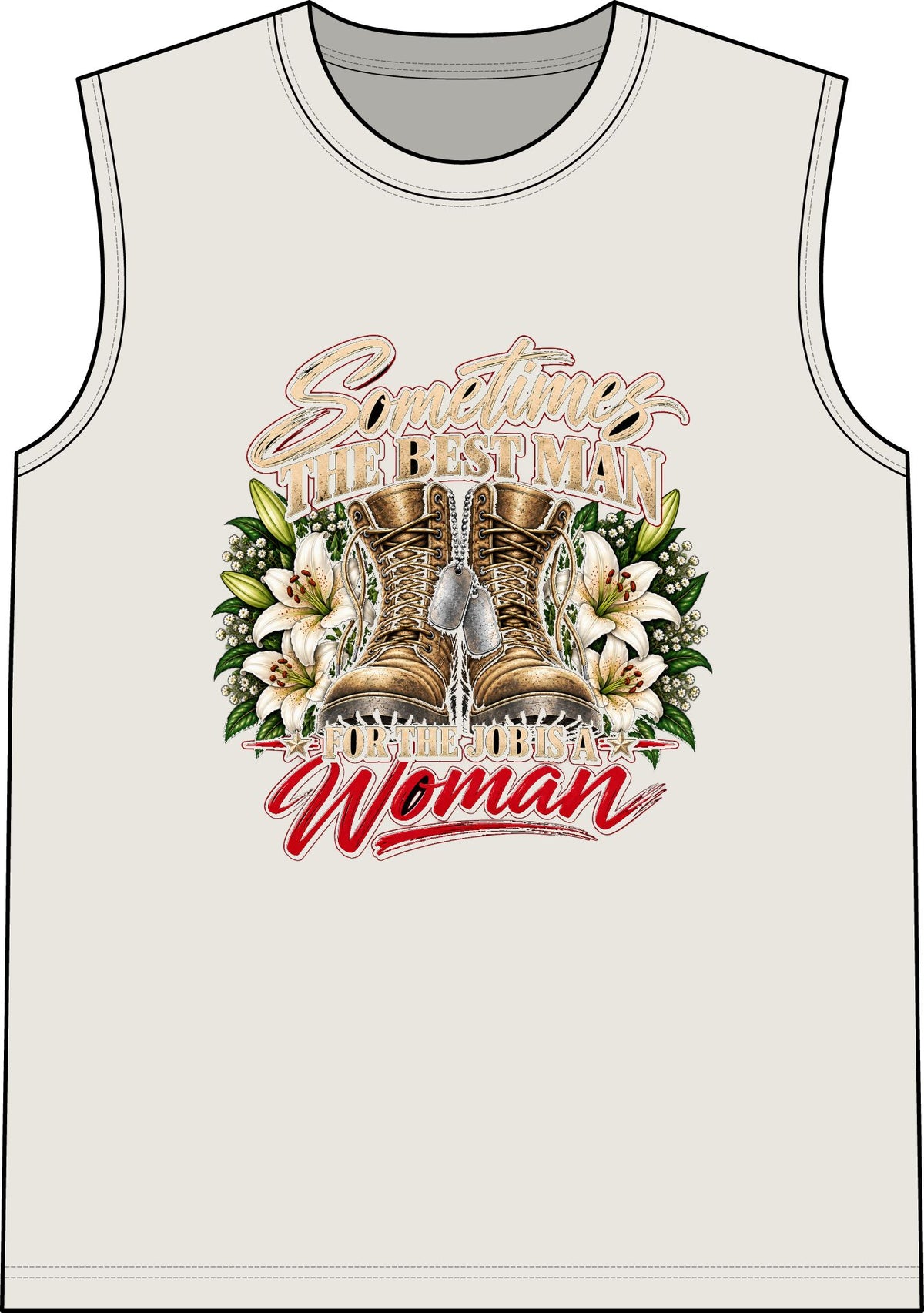 Sometimes Best Man Woman - Classic Tank