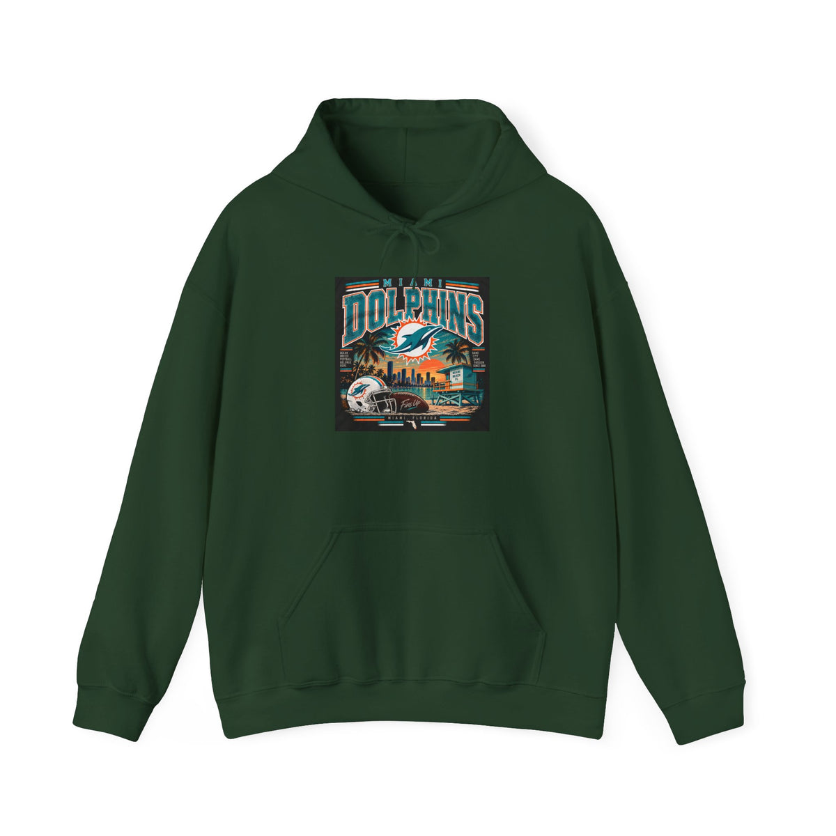 Miami Dolphins Paradise - Hoodie