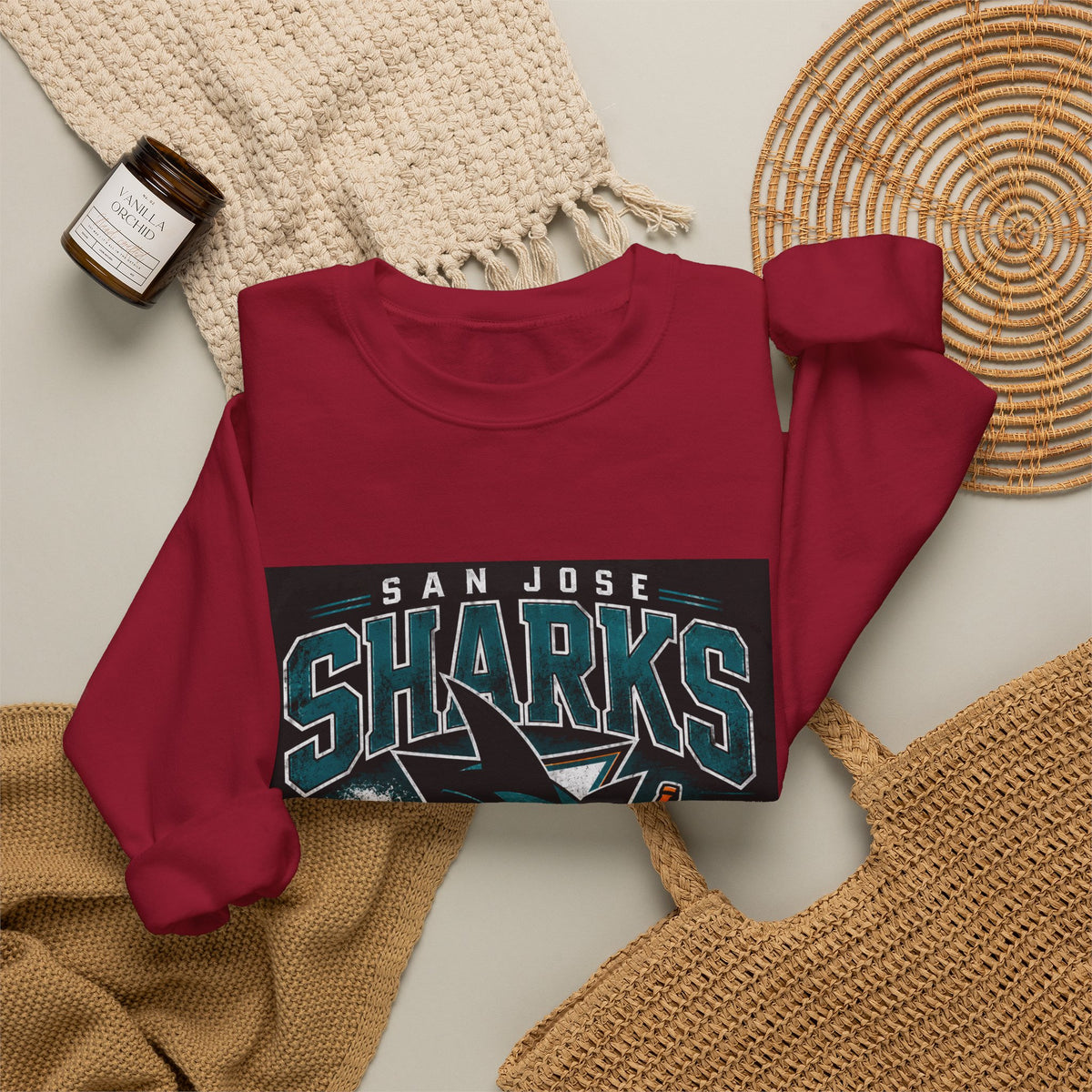 San Jose Sharks - Crewneck Sweatshirt