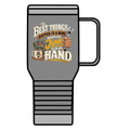 Best Things Happen in a Man's Hand - 20oz Insulated Mug
