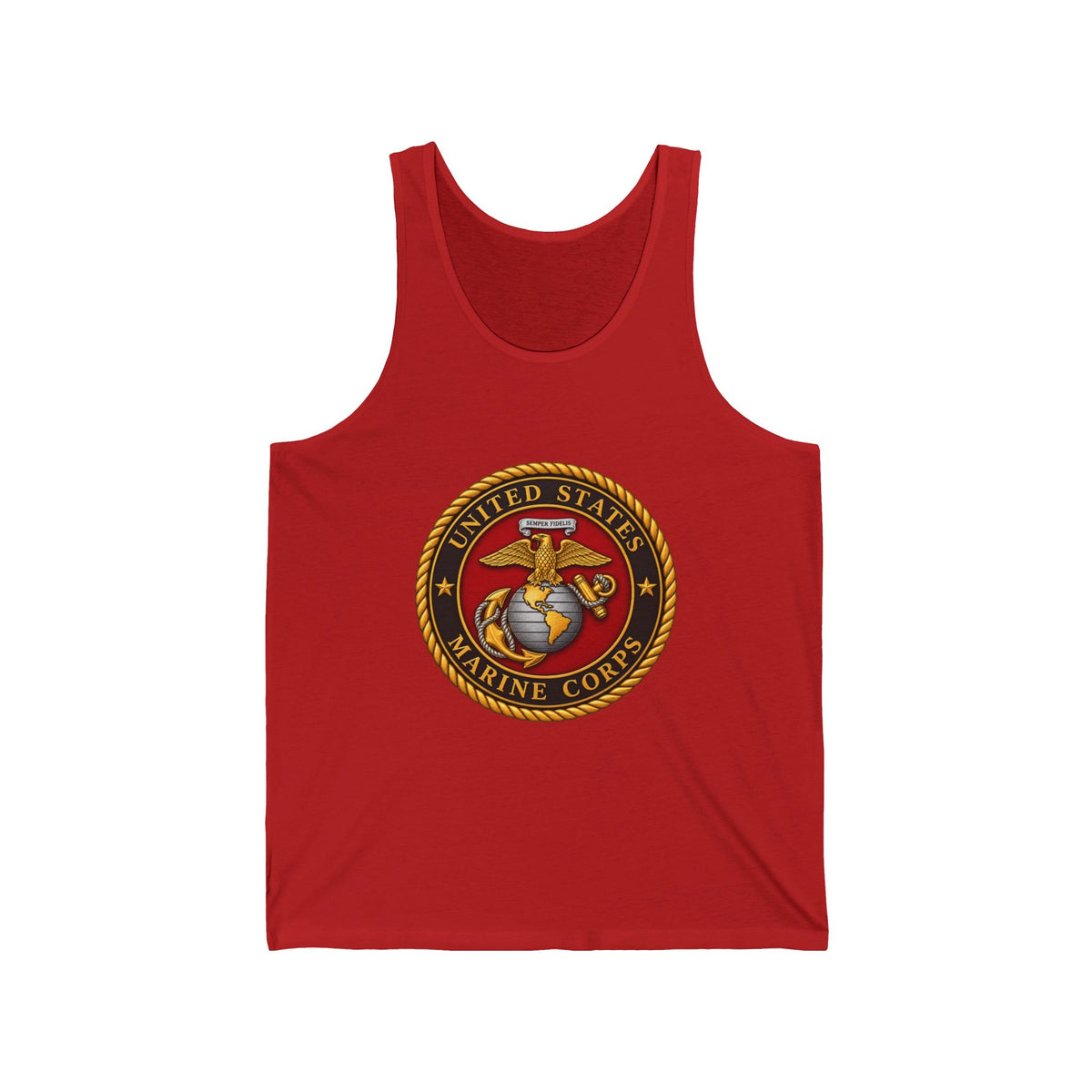 U.S. Marine Corps Emblem - Athletic Tank