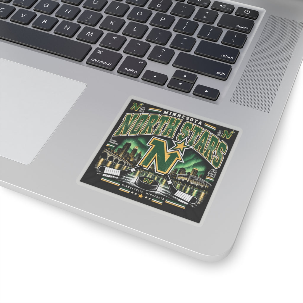 Minnesota North Stars - Kiss-Cut Sticker