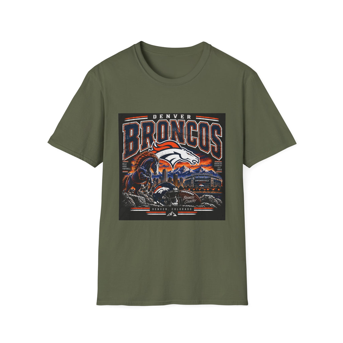 Denver Broncos Mile High Pride - Classic Tee