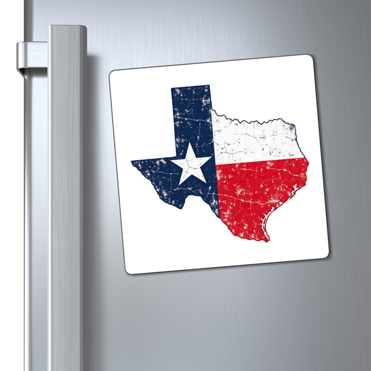 Weathered Texas Flag - Magnet