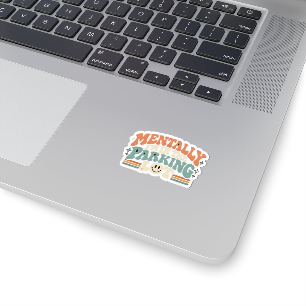 Secretly Plotting Dark Parking - Kiss-Cut Sticker