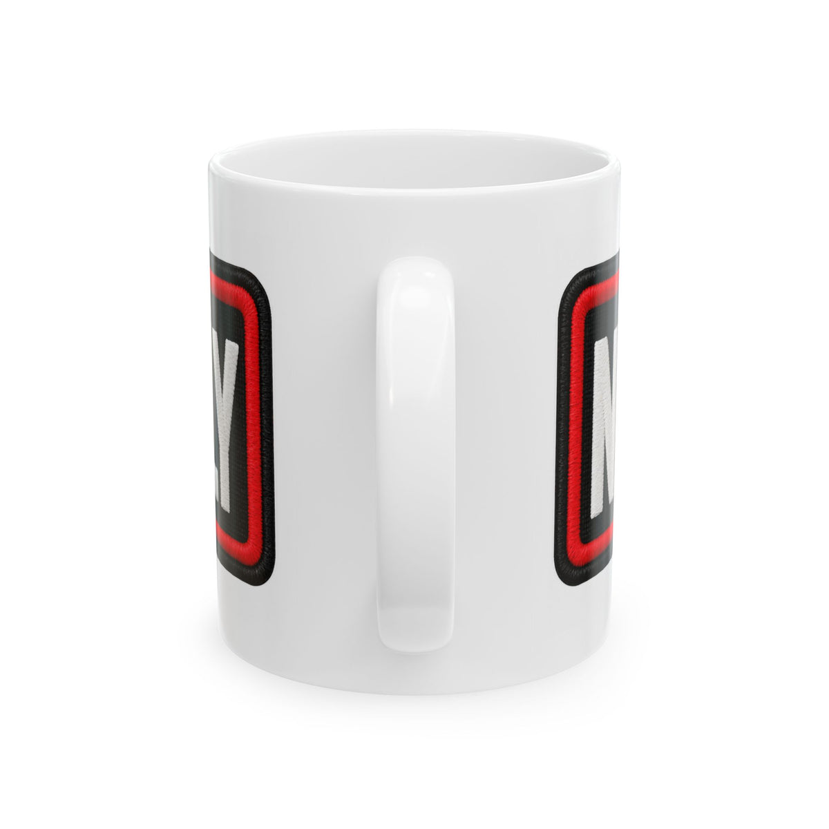 Not Friendly - Service Dog Patch - Ceramic Mug 11oz and 15oz