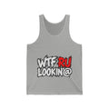 WTF RU LOOKIN AT - Athletic Tank