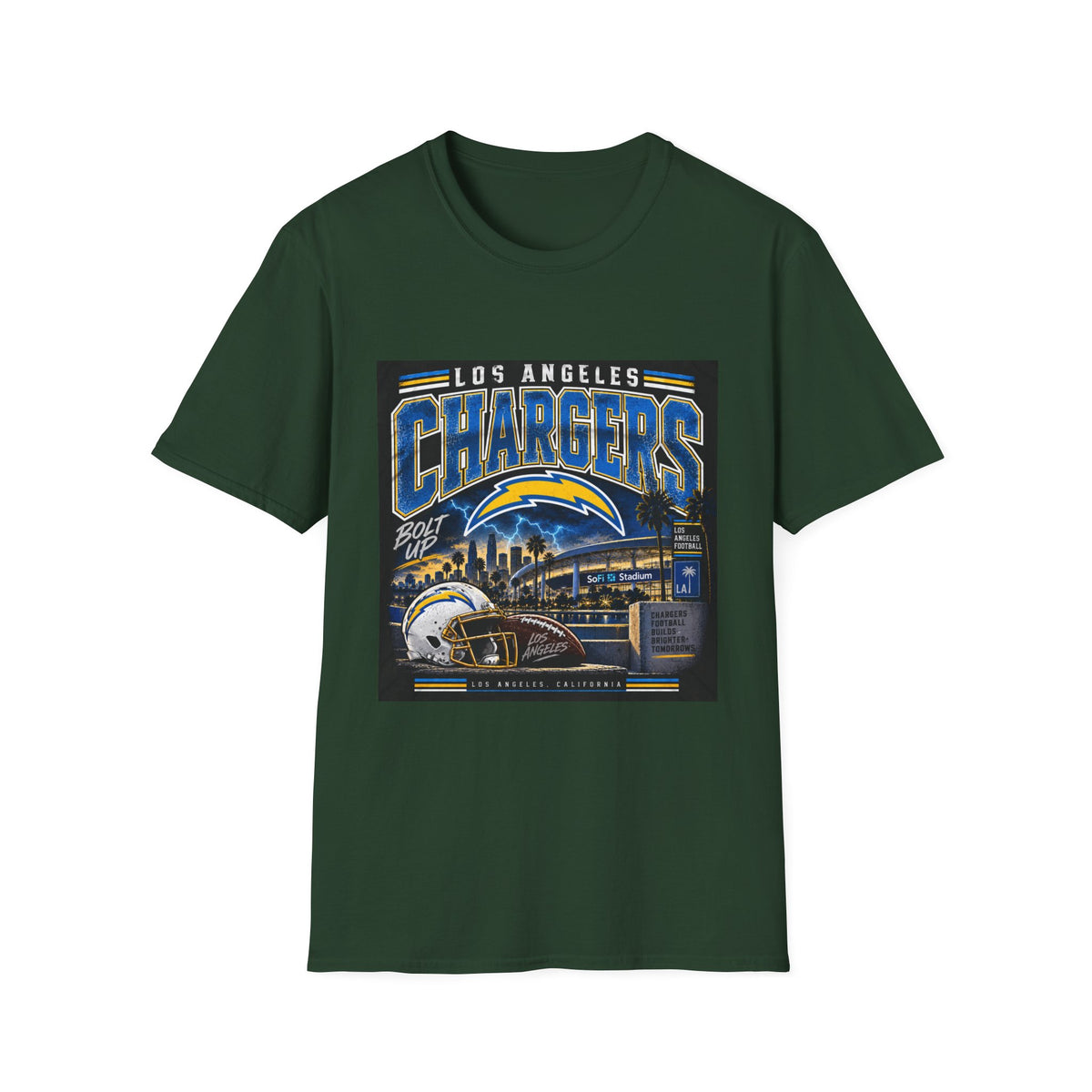 Los Angeles Chargers Bolt Up - Classic Tee