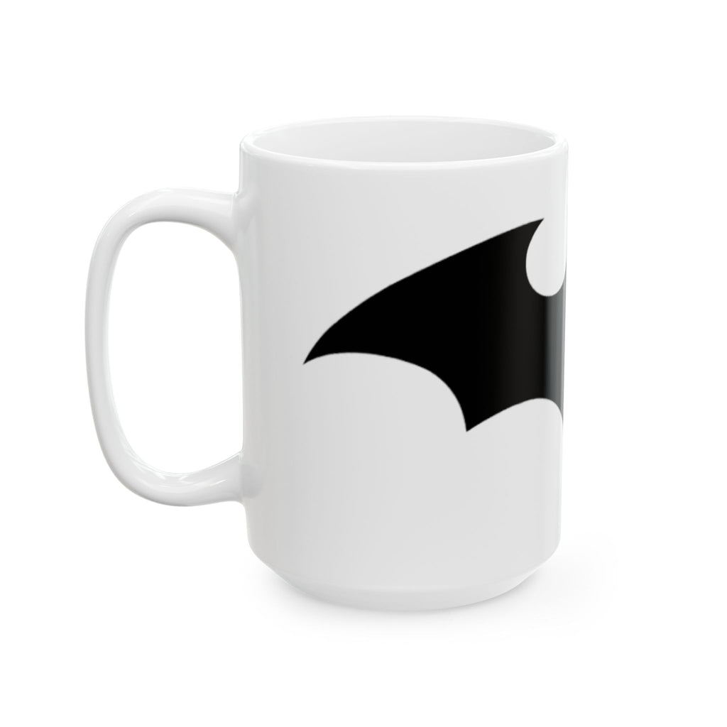 Midnight Bat Emblem - Ceramic Mug 11oz and 15oz