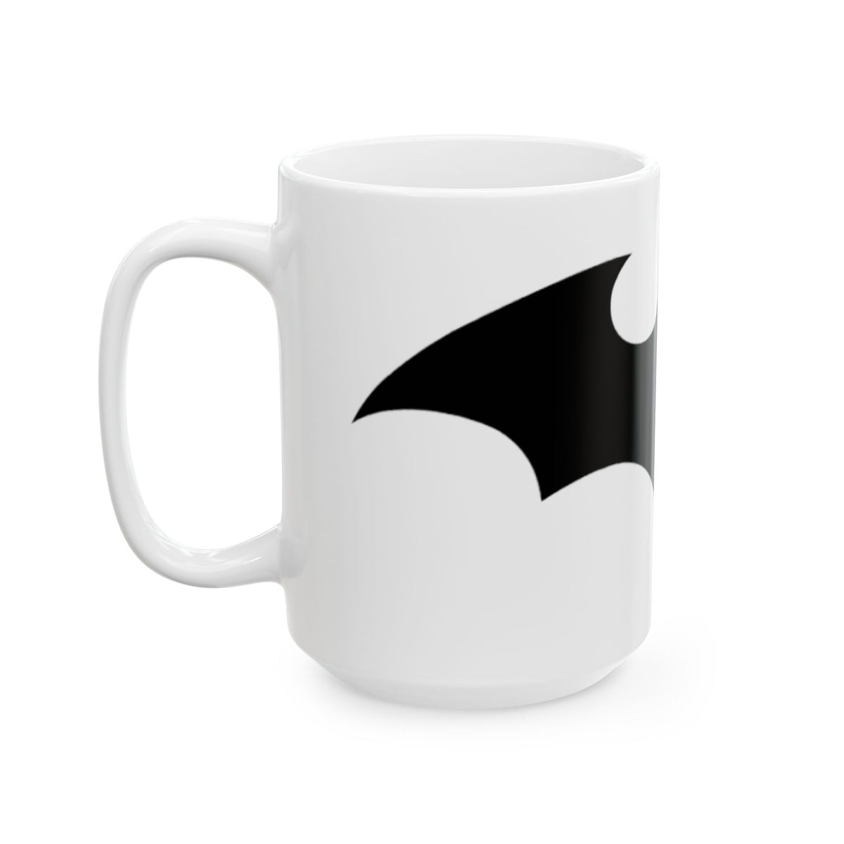 Midnight Bat Emblem - Ceramic Mug 11oz and 15oz