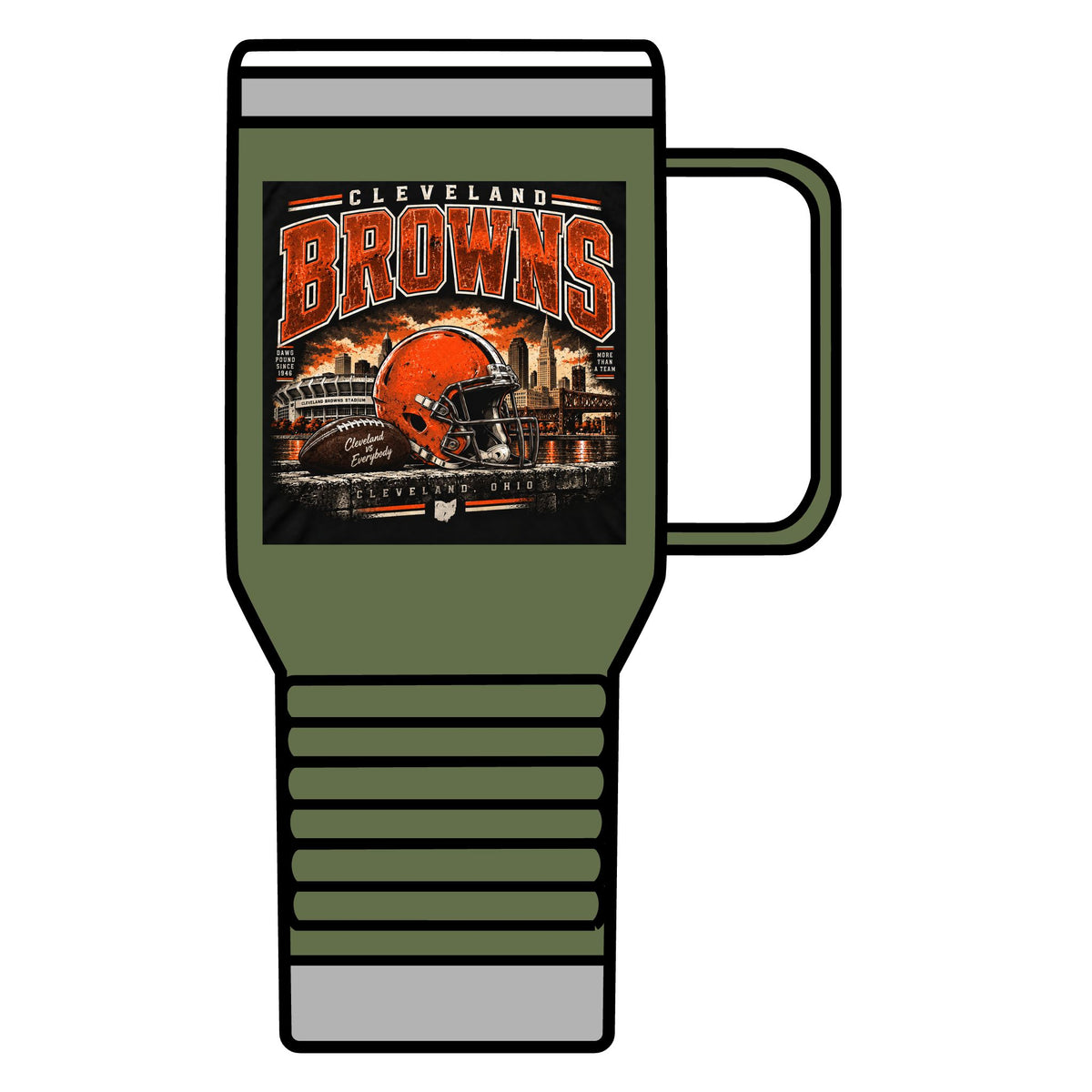 Cleveland Browns Skyline - 20oz Insulated Mug