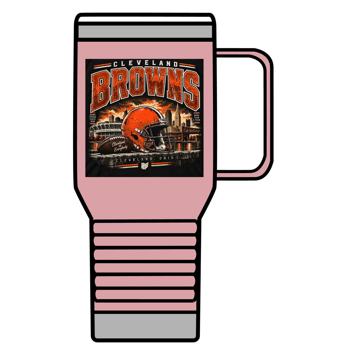 Cleveland Browns Skyline - 20oz Insulated Mug