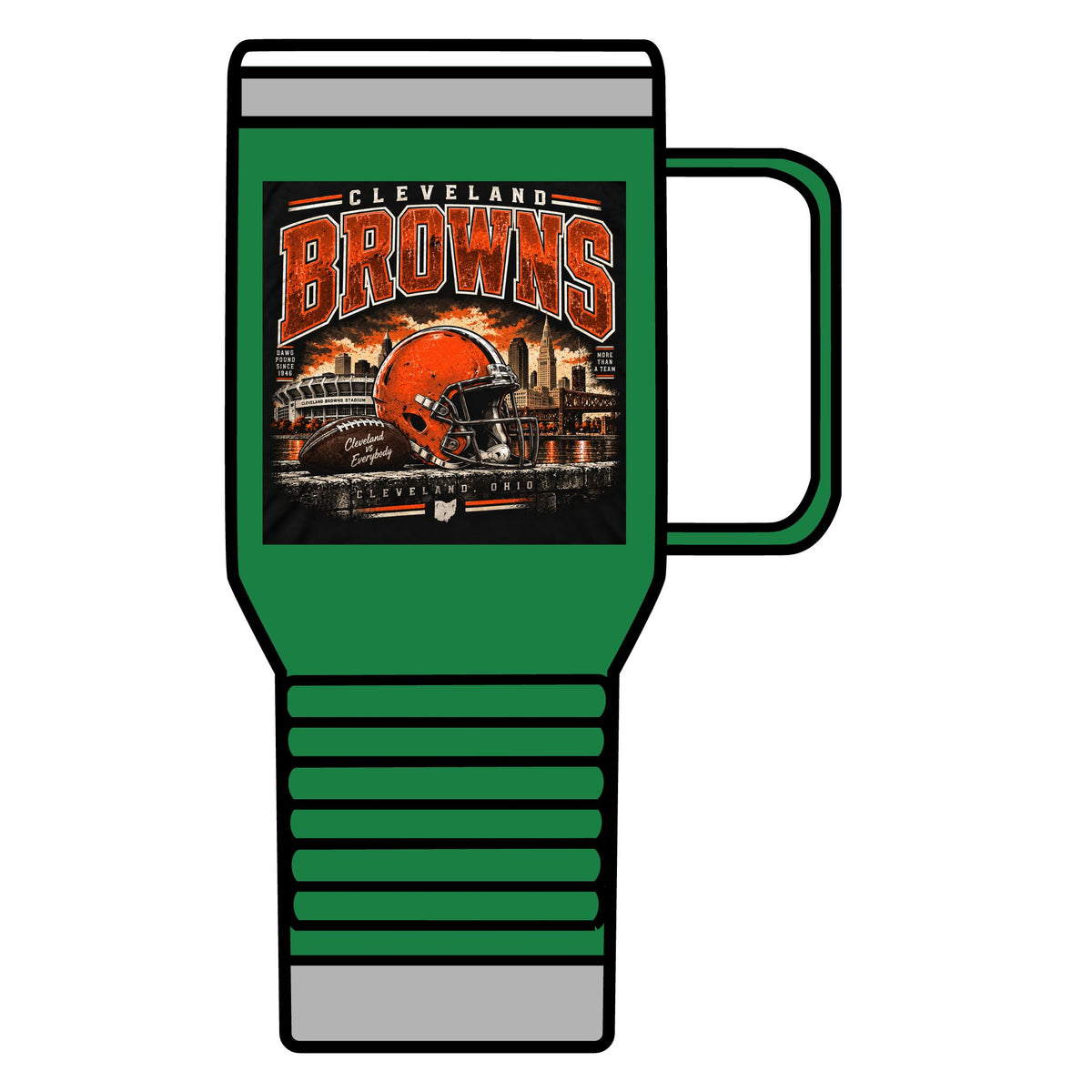 Cleveland Browns Skyline - 20oz Insulated Mug