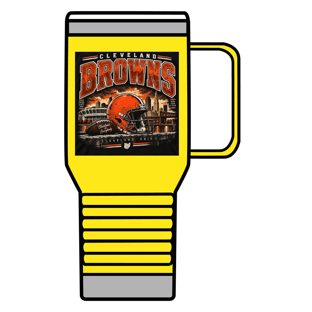 Cleveland Browns Skyline - 20oz Insulated Mug